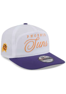New Era Phoenix Suns White 2025 NBA Draft Golfer Mens Snapback Hat