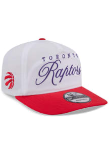 New Era Toronto Raptors White 2025 NBA Draft Golfer Mens Snapback Hat