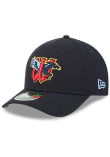 New Era Wichita Wind Surge Player Replica M Crown 9FORTY Adjustable Hat - Navy Blue