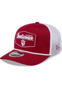 New Era Indiana Hoosiers 9SEVENTYSS Adjustable Hat - Red
