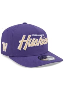 New Era Washington Huskies Purple A-Frame 9FIFTY Mens Snapback Hat