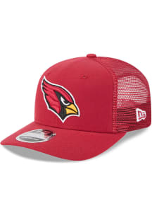 New Era Arizona Cardinals Team Stretch 9SEVENTY Trucker Adjustable Hat - Red