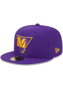 New Era Minnesota Vikings Mens Purple Retro City Originals 59FIFTY Fitted Hat