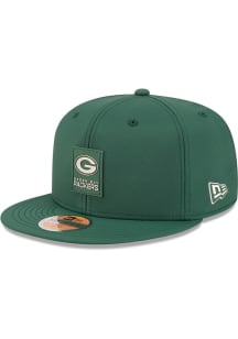 New Era Green Bay Packers Mens Green 2025 NFL Sideline 59FIFTY Fitted Hat