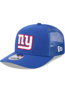 New Era New York Giants Team Stretch 9SEVENTY Trucker Adjustable Hat - Blue