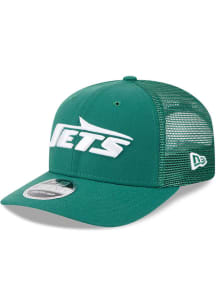New Era New York Jets Team Stretch 9SEVENTY Trucker Adjustable Hat - Green
