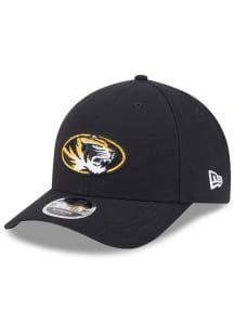 New Era Missouri Tigers Team M Crown 9FORTY Adjustable Hat - Black