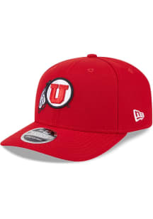 New Era Utah Utes Team Stretch 9SEVENTY Adjustable Hat - Red