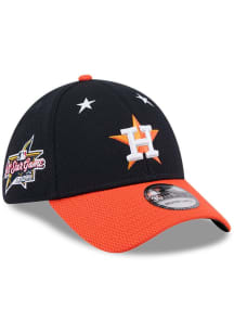 New Era Houston Astros Mens Navy Blue 2025 All Star Game 39THIRTY Flex Hat