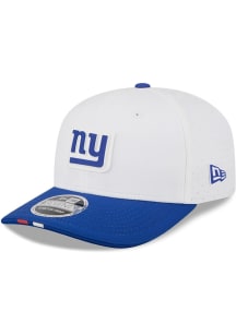 New Era New York Giants 2025 Training Camp Stretch Snap 9SEVENTY Adjustable Hat - White
