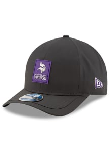 New Era Minnesota Vikings 2025 NFL Sideline Cold Weather 9FORTY M Crown Adjustable Hat - Grey