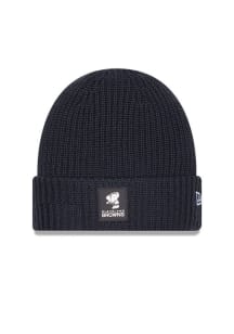 New Era Cleveland Browns Grey 2025 NFL Sideline Cold Weather Cuff Mens Knit Hat