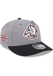 New Era Buffalo Sabres Wool Low Profile 9FIFTY Adjustable Hat - Grey