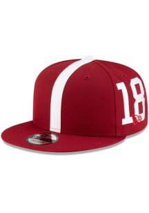 New Era Alabama Crimson Tide Maroon Helmet 9FIFTY Mens Snapback Hat