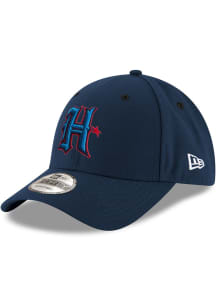 New Era Houston Texans H Star Basic 9FORTY Adjustable Hat - Navy Blue
