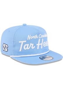 New Era North Carolina Tar Heels Team Text Golfer Adjustable Hat - Light Blue