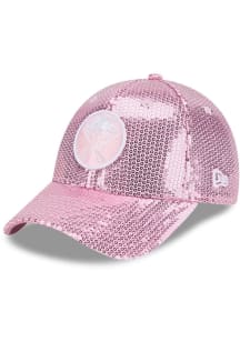 New Era Buffalo Sabres Pink Sequin 9FORTY Womens Adjustable Hat