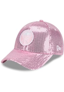 New Era Buffalo Sabres Pink Sequin 9FORTY Youth Adjustable Hat