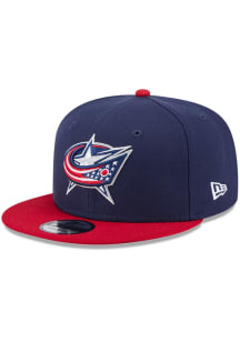 New Era Columbus Blue Jackets Blue Evergreen 9FIFTY Mens Snapback Hat