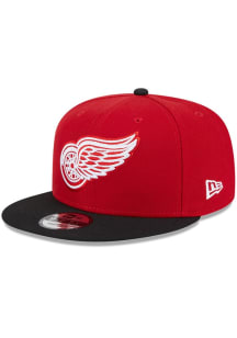 New Era Detroit Red Wings Red Evergreen 9FIFTY Mens Snapback Hat