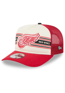 New Era Detroit Red Wings Banner A-Frame 9FIFTY Adjustable Hat - White