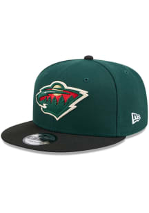 New Era Minnesota Wild Green Evergreen 9FIFTY Mens Snapback Hat