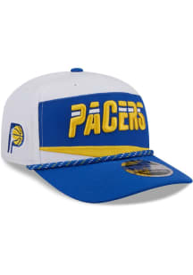 New Era Indiana Pacers 2025 City Edition Stretch 9SEVENTY Adjustable Hat - White
