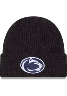 New Era Penn State Nittany Lions Navy Blue Waffle Cuff Mens Knit Hat