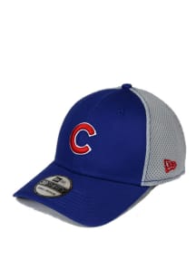 New Era Chicago Cubs Mens Blue Neo 39THIRTY Flex Hat