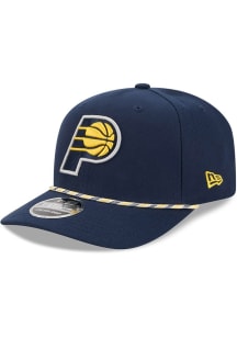 New Era Indiana Pacers Multi Rope Stretch Snap 9SEVENTY Adjustable Hat - Navy Blue