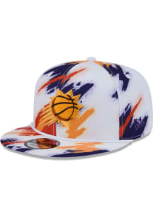 New Era Phoenix Suns White Paint JR 9FIFTY Youth Snapback Hat