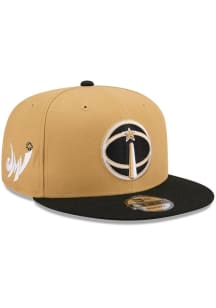 New Era Washington Wizards Gold 2025 City Edition 9FIFTY Mens Snapback Hat