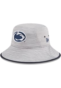 New Era Penn State Nittany Lions Grey Heathered Bucket Mens Bucket Hat