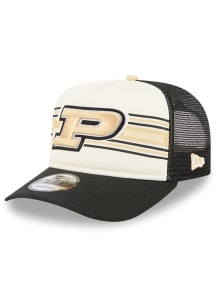 New Era Purdue Boilermakers Banner A-Frame 9FIFTY Adjustable Hat - Black