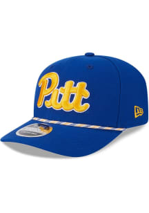 New Era Pitt Panthers Multi Rope Stretch Snap 9SEVENTY Adjustable Hat - Blue