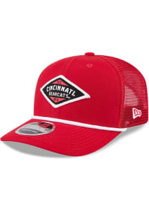 New Era Cincinnati Bearcats Team Stretch Snap 9SEVENTY Adjustable Hat - Red