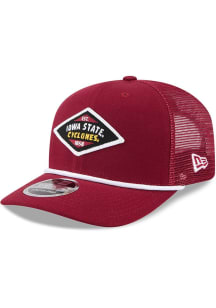 New Era Iowa State Cyclones Team Stretch Snap 9SEVENTY Adjustable Hat - Cardinal