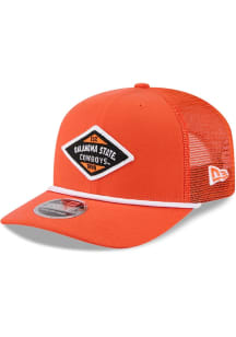New Era Oklahoma State Cowboys Team Stretch Snap 9SEVENTY Adjustable Hat - Orange
