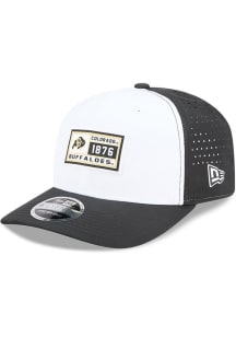 New Era Colorado Buffaloes Est Patch Stretch Snap 9SEVENTY Adjustable Hat - White