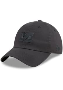 New Era Michigan Wolverines Ripstop Casual Classic Adjustable Hat - Black