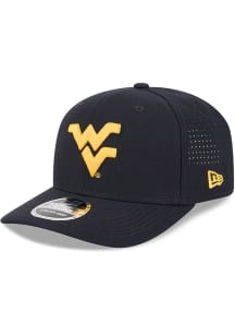 New Era West Virginia Mountaineers Evergreen Perform 9SEVENTY Stretch Snap Adjustable Hat - Navy B..