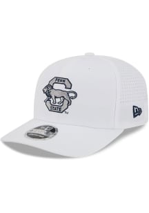 New Era Penn State Nittany Lions Evergreen Perform 9SEVENTY Stretch Snap Adjustable Hat - White