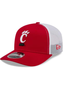 New Era Cincinnati Bearcats Evergreen 9SEVENTY Stretch Snap Trucker Adjustable Hat - Red