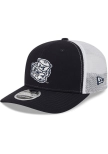 New Era Michigan Wolverines Evergreen 9SEVENTY Stretch Snap Trucker Adjustable Hat - Blue