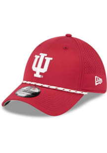New Era Indiana Hoosiers Mens Cardinal Perform 39THIRTY Flex Hat