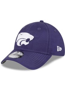New Era K-State Wildcats Mens Purple Tonal Camo 39THIRTY Flex Hat