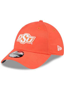 New Era Oklahoma State Cowboys Mens Orange Tonal Camo 39THIRTY Flex Hat