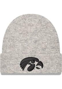 New Era Iowa Hawkeyes Grey Metallic Cuff Womens Knit Hat