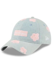 New Era Michigan Wolverines Blue Florals 9TWENTY Youth Adjustable Hat