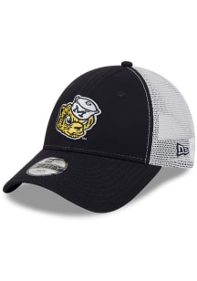 New Era Michigan Wolverines Blue Evergreen JR 9FORTY Trucker Youth Adjustable Hat